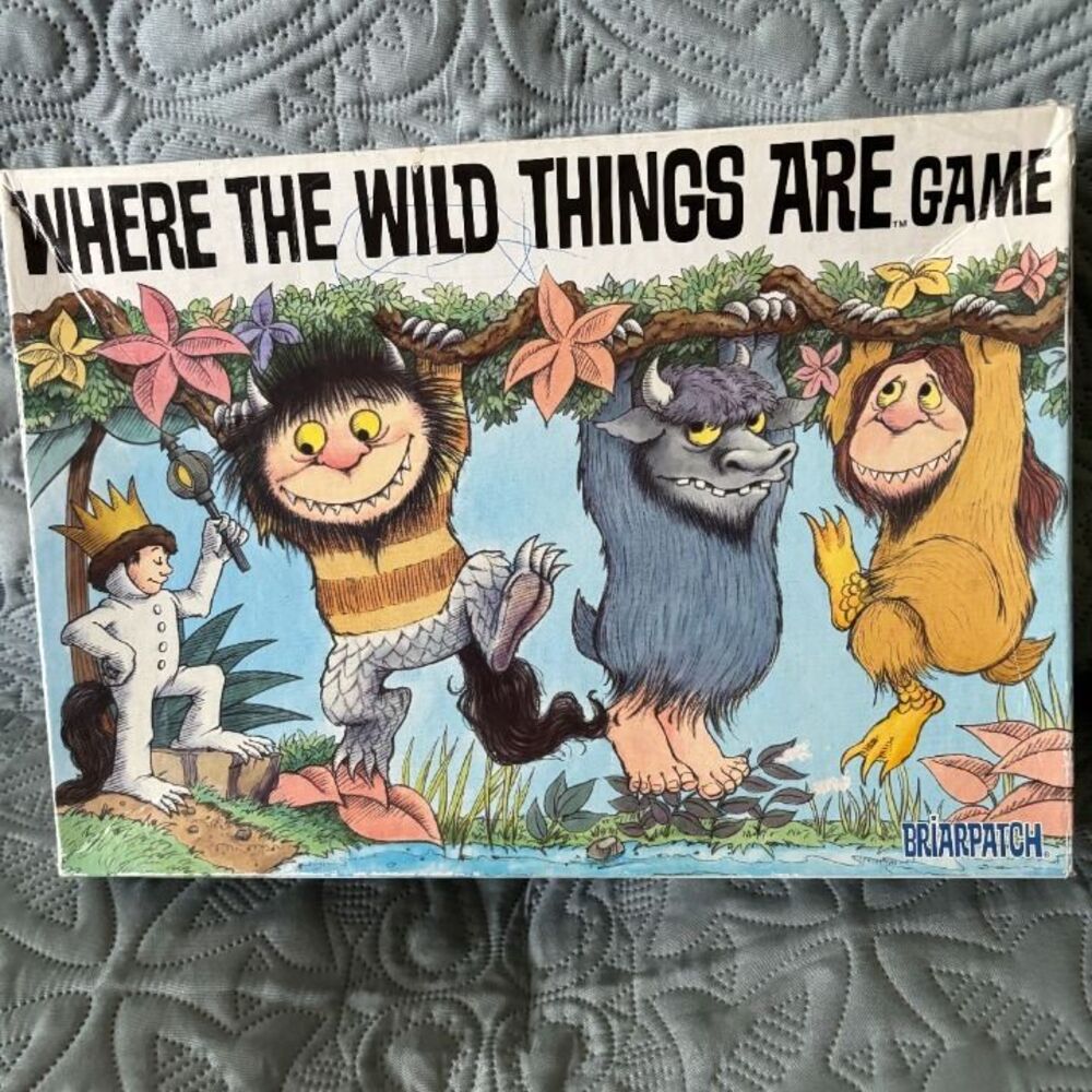 BRIARPATCH VINTAGE RARE "WHERE THE WILD THINGS ARE" MAZE GAME